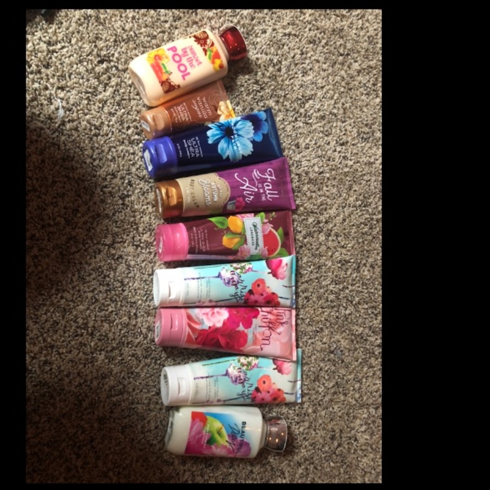 Variety bath and body works lotion